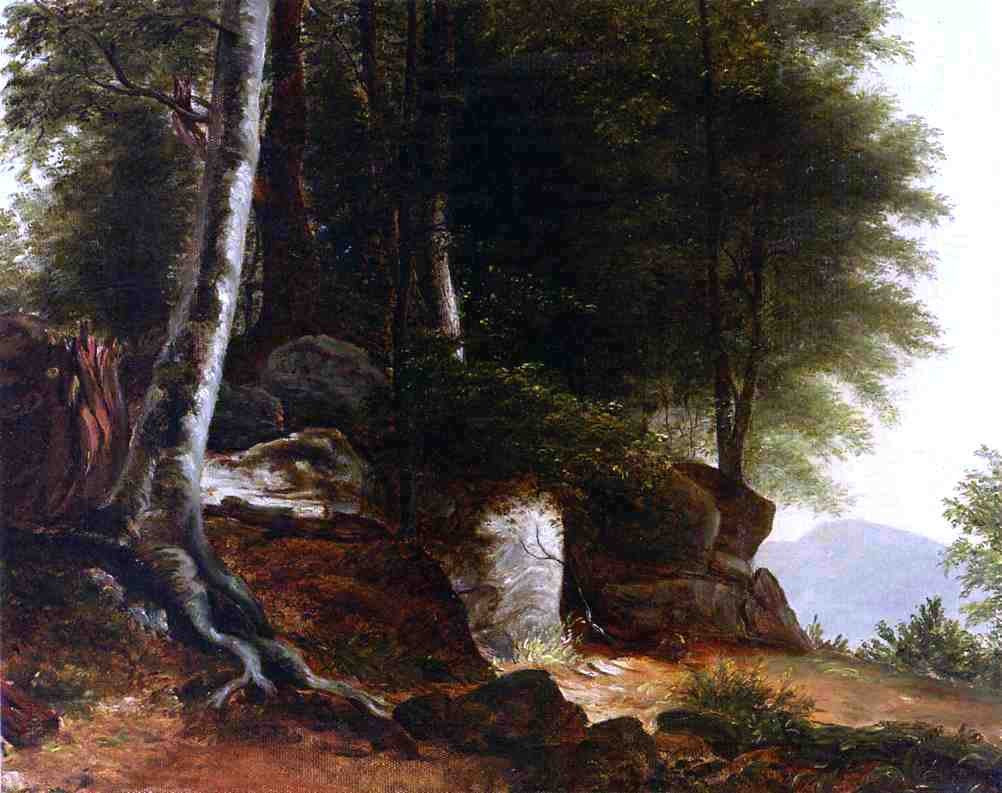 Asher Brown Durand Adirondacks - Hand Painted Oil Painting