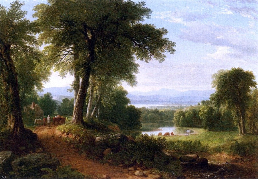 Asher Brown Durand Gathering Storm - Hand Painted Oil Painting