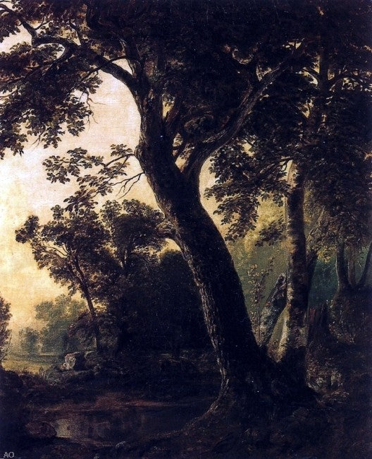 Asher Brown Durand The Fallen Monarch - Hand Painted Oil Painting