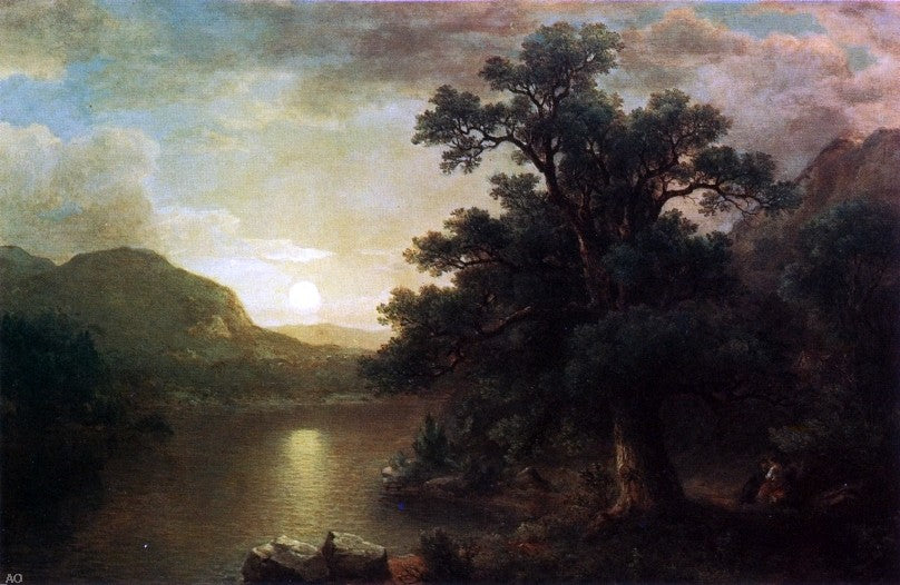 Asher Brown Durand Woodland Interior - Hand Painted Oil Painting