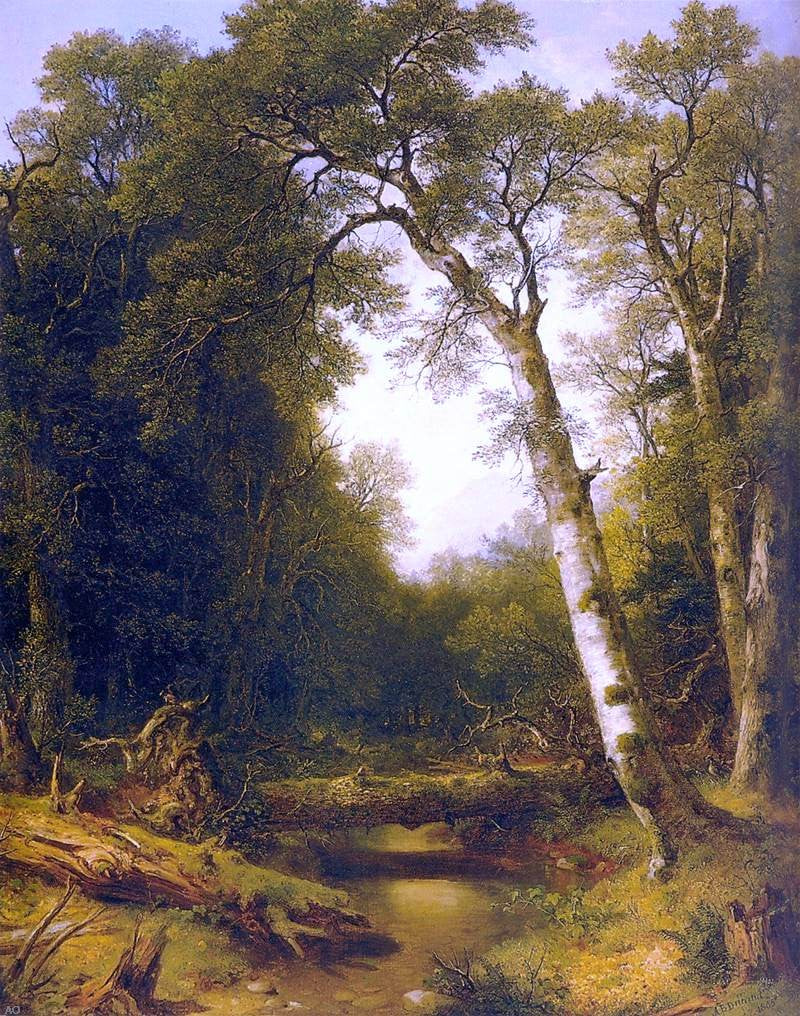Asher Brown Durand Dover Plain, Dutchess County, New York - Hand Painted Oil Painting