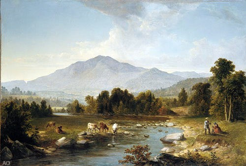 Asher Brown Durand In the Woods - Hand Painted Oil Painting