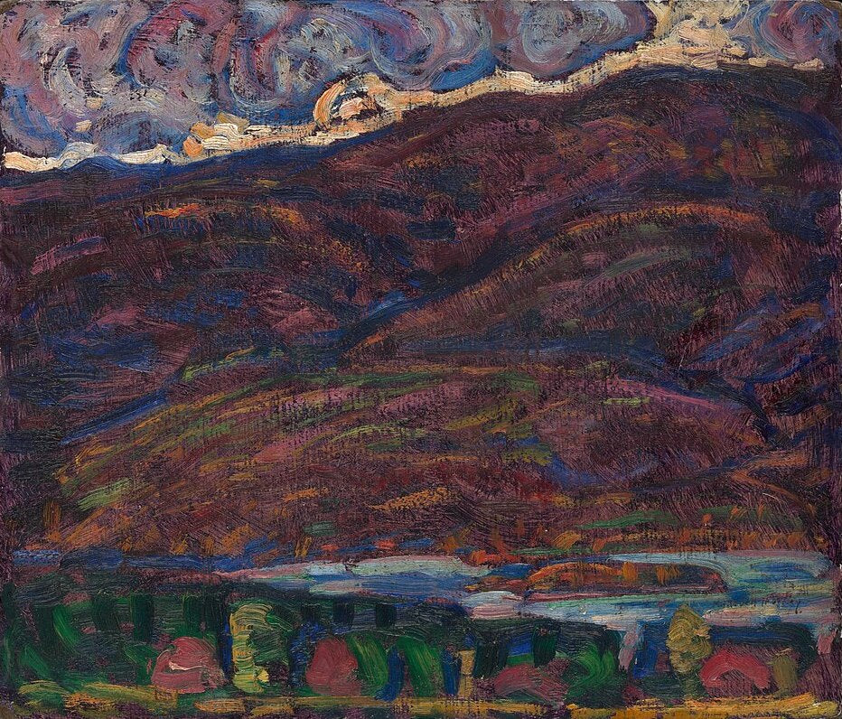 Marsden Hartley Autumn Color - Hand Painted Oil Painting