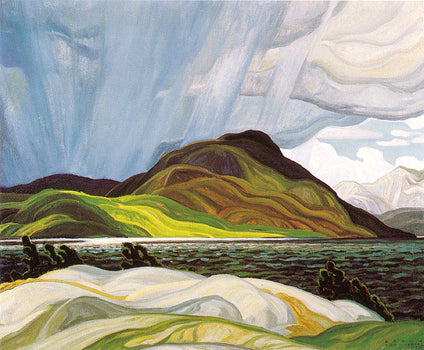 Franklin Carmichael Lake Wabagishik - Hand Painted Oil Painting