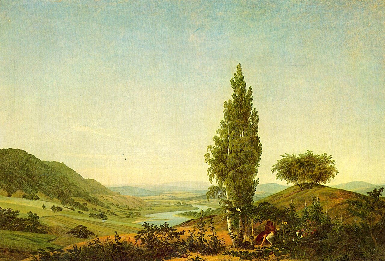 Caspar David Friedrich The Summer - Hand Painted Oil Painting