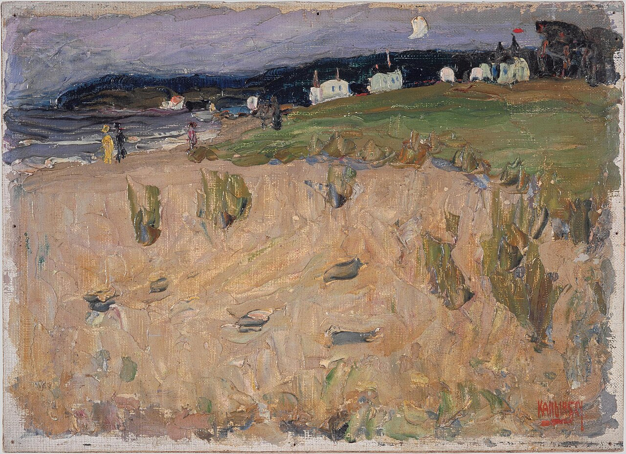 Wassily Kandinsky Twilight - Hand Painted Oil Painting