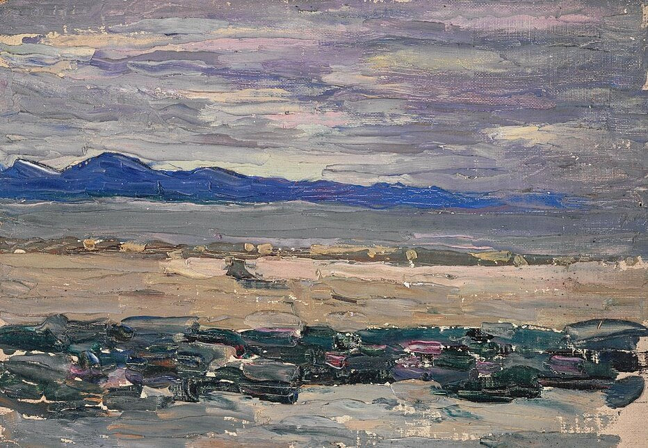 Wassily Kandinsky Tunis, Coastal Landscape II - Hand Painted Oil Painting
