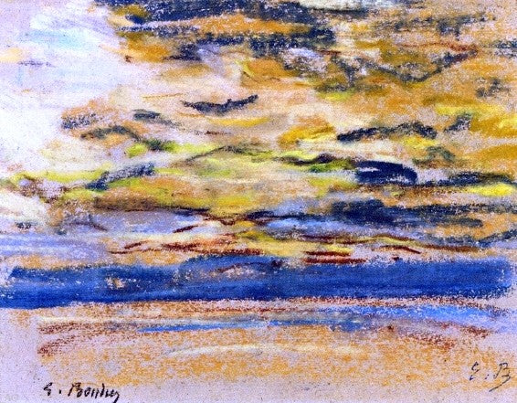 Eugene-Louis Boudin Sky - Hand Painted Oil Painting