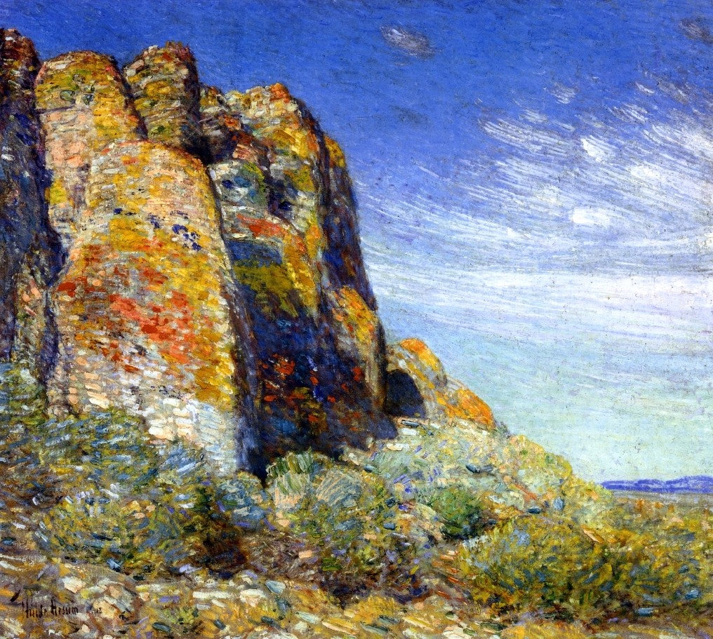 Frederick Childe Hassam Harney Desert - Hand Painted Oil Painting