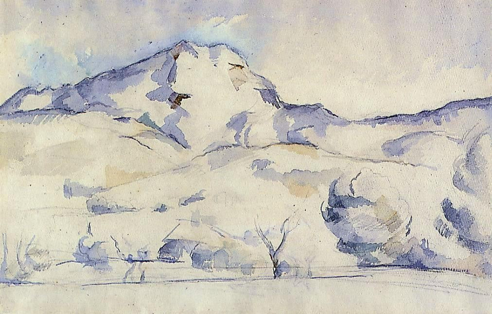 Paul Cezanne Mont Sainte-Victoire - Hand Painted Oil Painting
