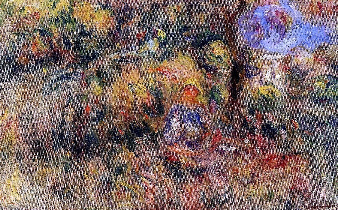 Pierre Auguste Renoir Landscape (sketch) - Hand Painted Oil Painting