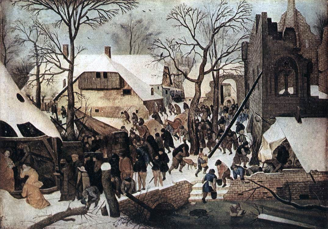 The Younger Pieter Brueghel Adoration of the Magi - Hand Painted Oil Painting