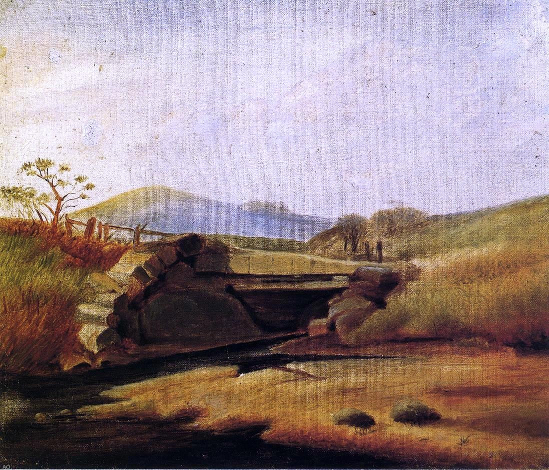 Thomas Moran Landscape After Second Lesson with Edward Moran - Hand Painted Oil Painting