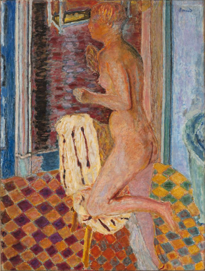 Pierre Bonnard Nu E La Chaise - Hand Painted Oil Painting