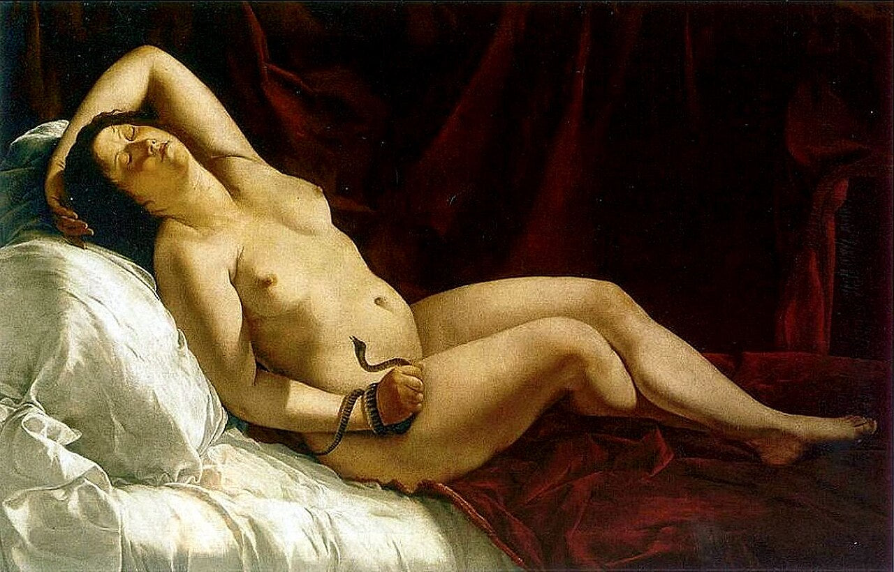 Artemisia Gentileschi Cleopatra - Hand Painted Oil Painting