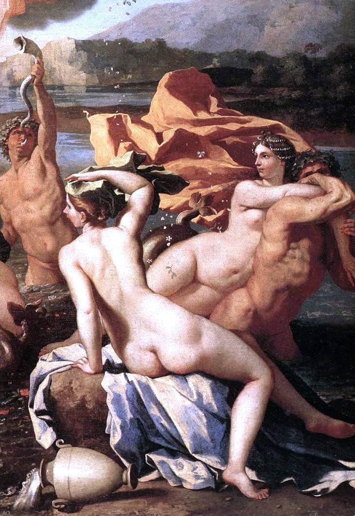 Nicolas Poussin The Triumph of Neptune (detail) - Hand Painted Oil Painting