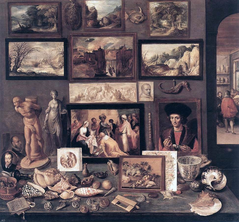 II Frans Francken Art Room - Hand Painted Oil Painting