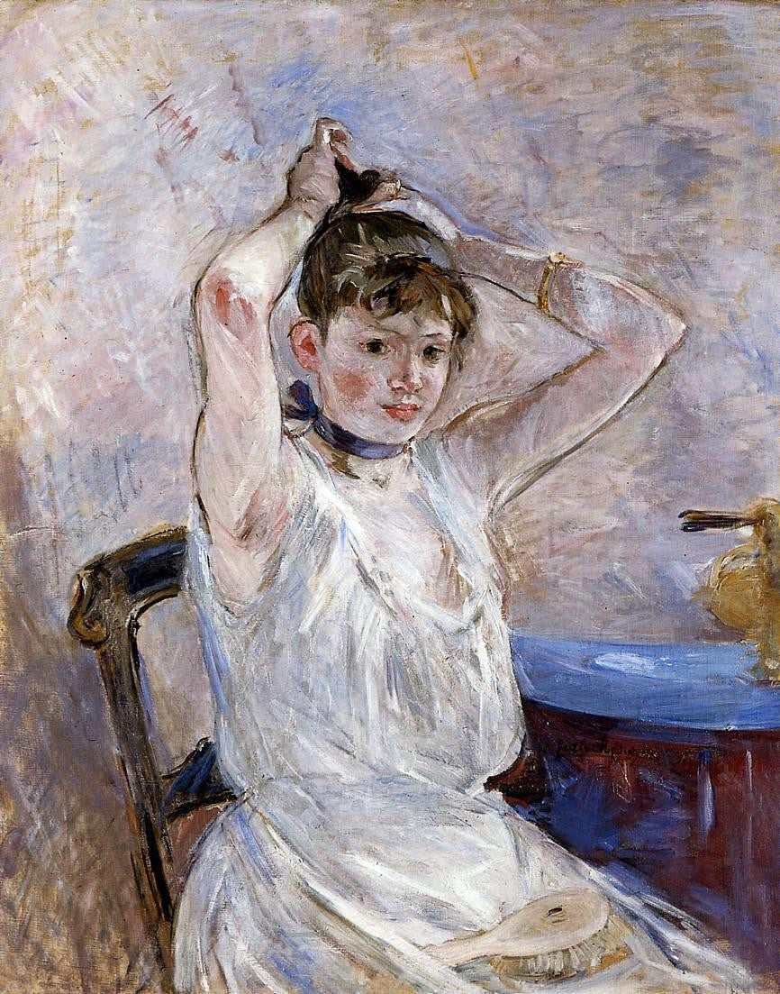 Berthe Morisot The Bath - Hand Painted Oil Painting