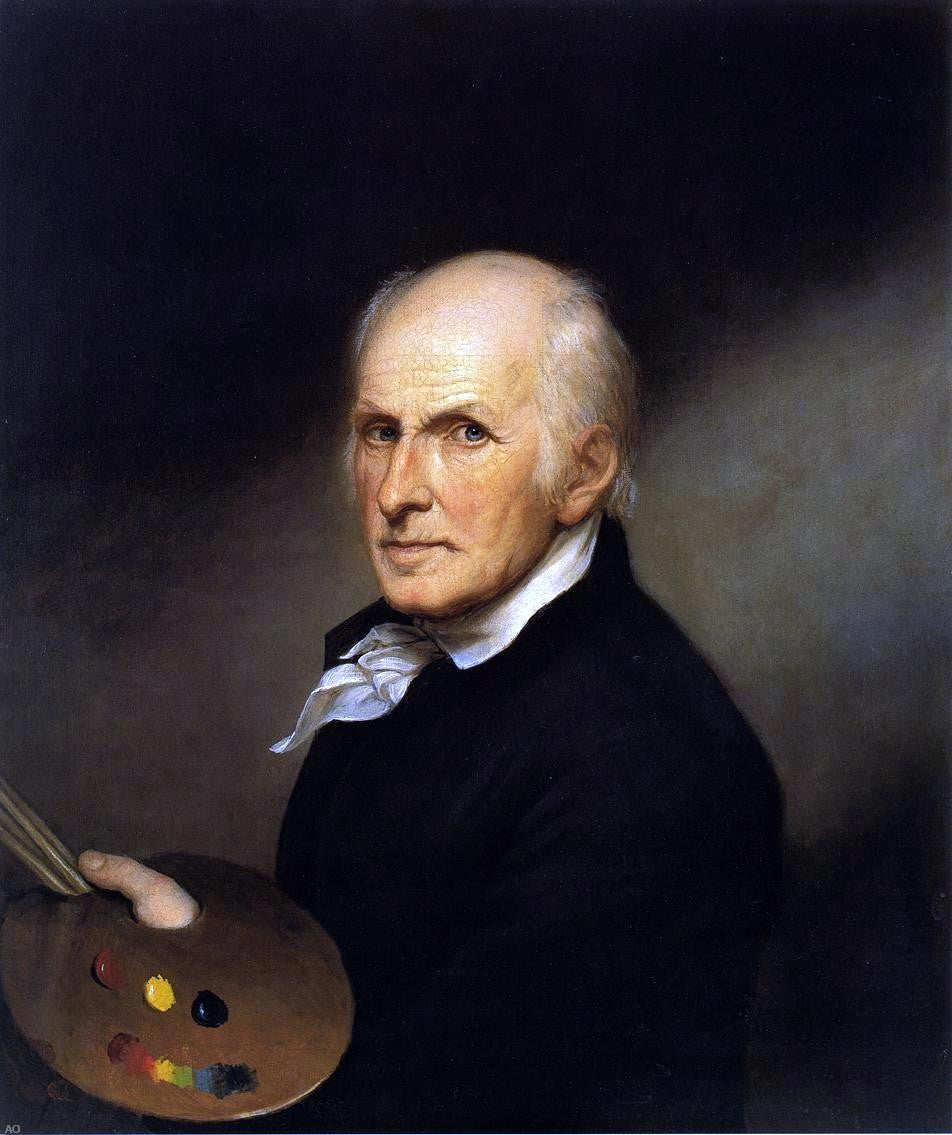 Charles Willson Peale Self Portrait - Hand Painted Oil Painting