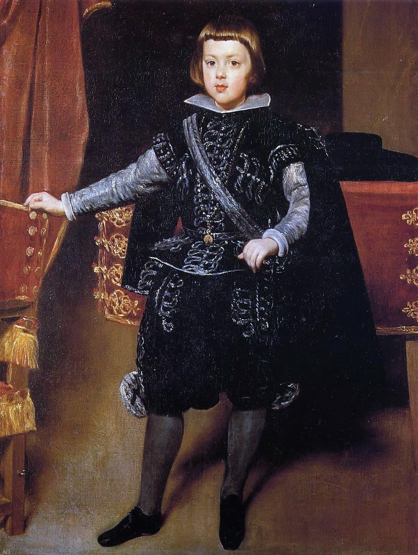 Diego Velazquez Prince Baltasar Carlos - Hand Painted Oil Painting