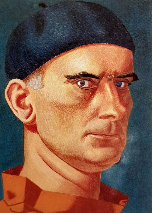 Edward Wadsworth Wadsworth, Self-Portrait - Hand Painted Oil Painting