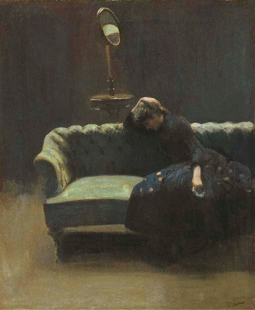 Walter Sickert The Acting Manager or Rehearsal: The End of the Act, Portrait of Helen Carte - Hand Painted Oil Painting