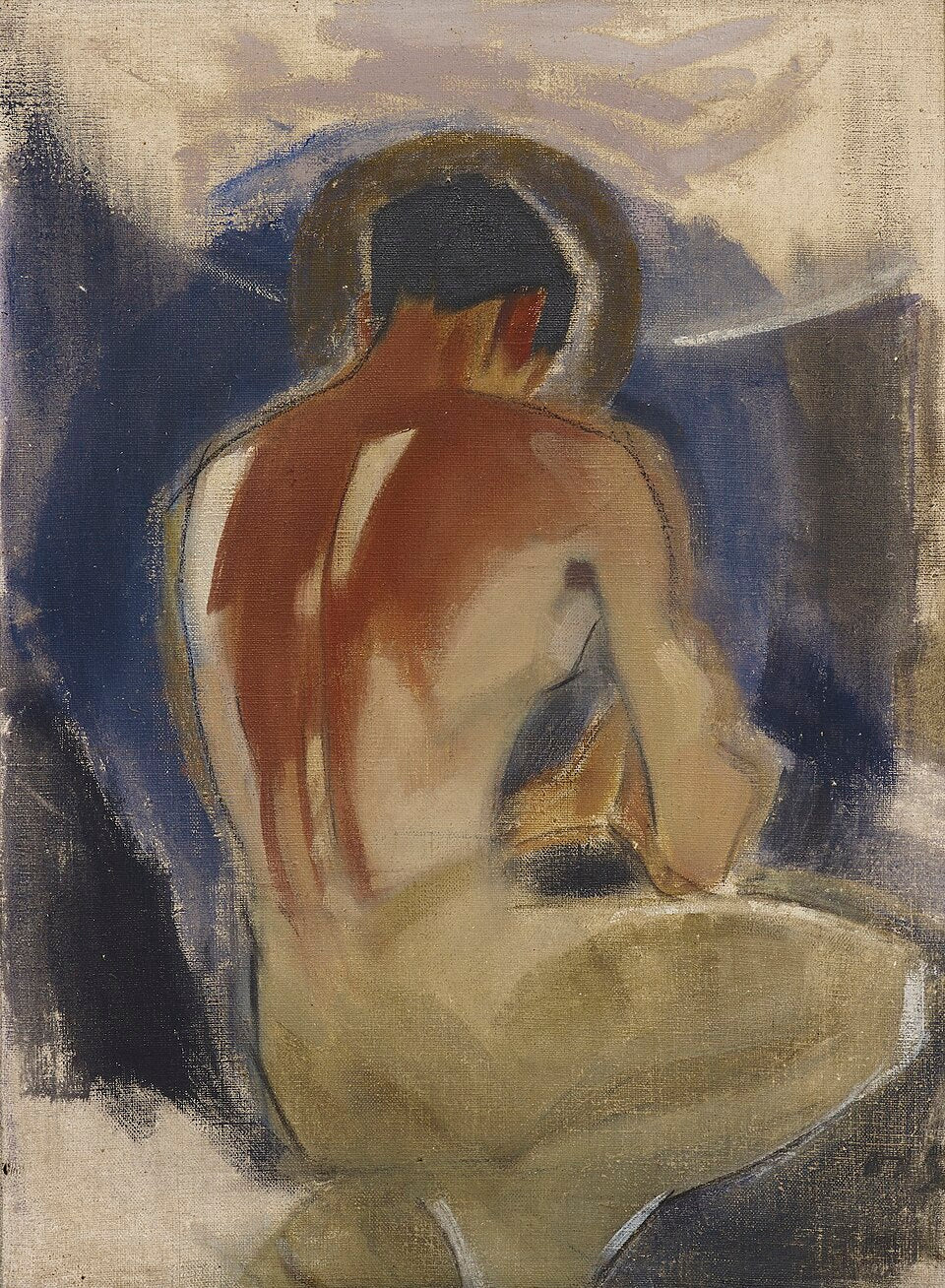 Helene Schjerfbeck Robber at the Gate of Paradise - Hand Painted Oil Painting