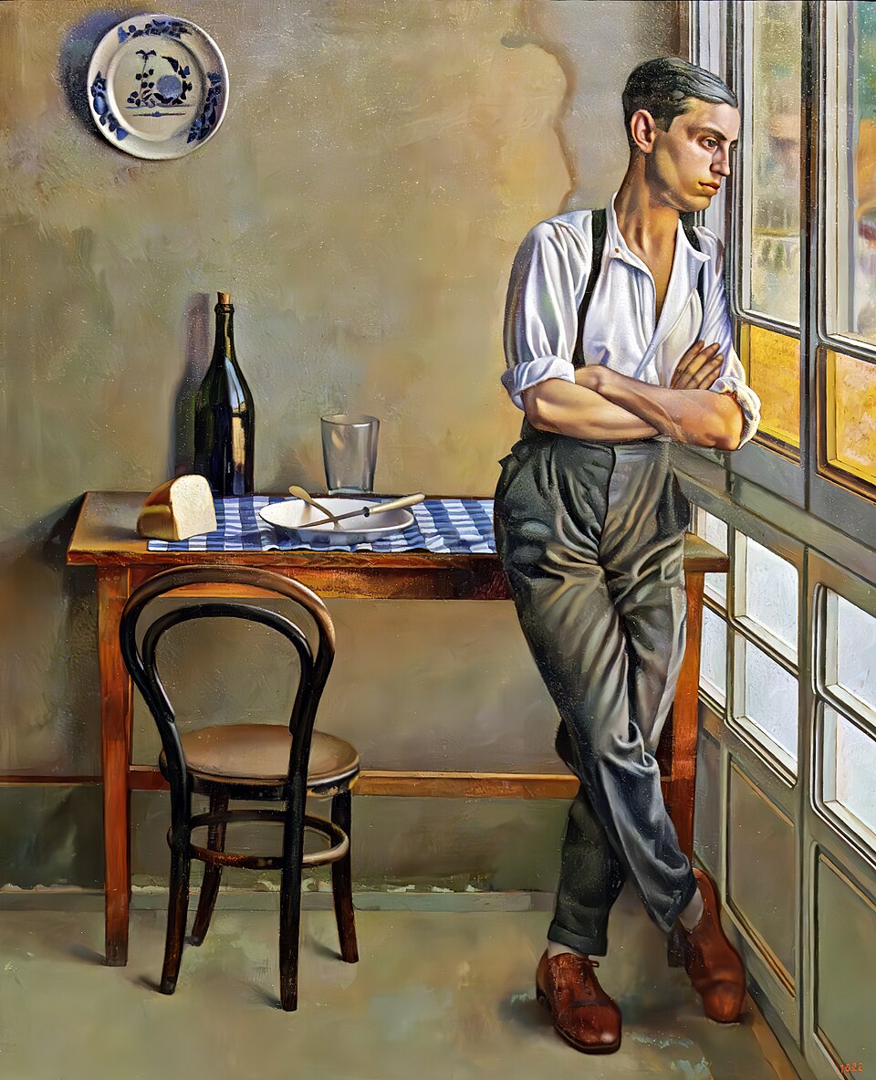 Feliu Elias The Galery - Hand Painted Oil Painting