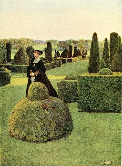 Eleanor Fortescue-Brickdale Fair Rosamund - Hand Painted Oil Painting