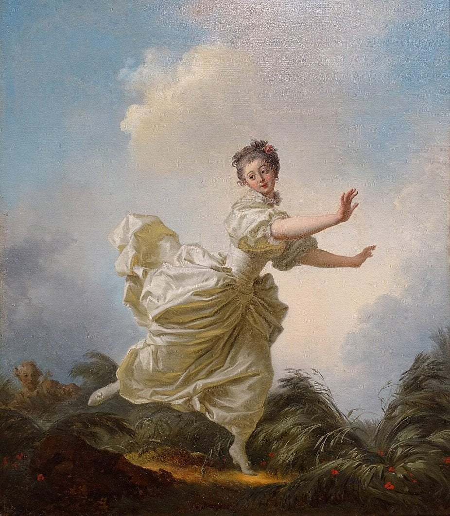 Jean-Honore Fragonard The Pre-Arranged Flight - Hand Painted Oil Painting