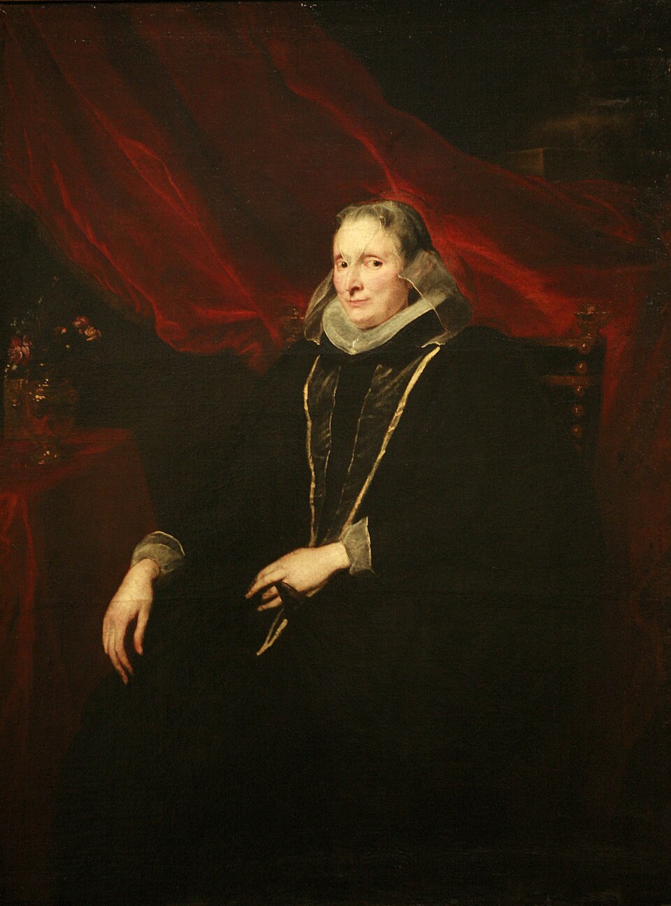 Anthony van Dyck Luigia Cattaneo-Gentile, Genoa - Hand Painted Oil Painting