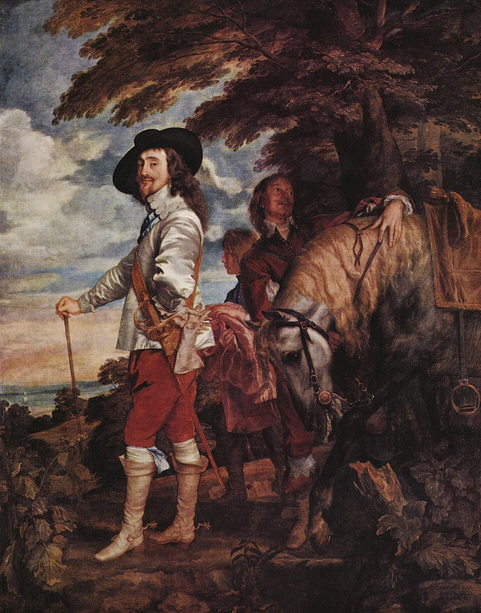 Anthony van Dyck Charles I at the Hunt - Hand Painted Oil Painting