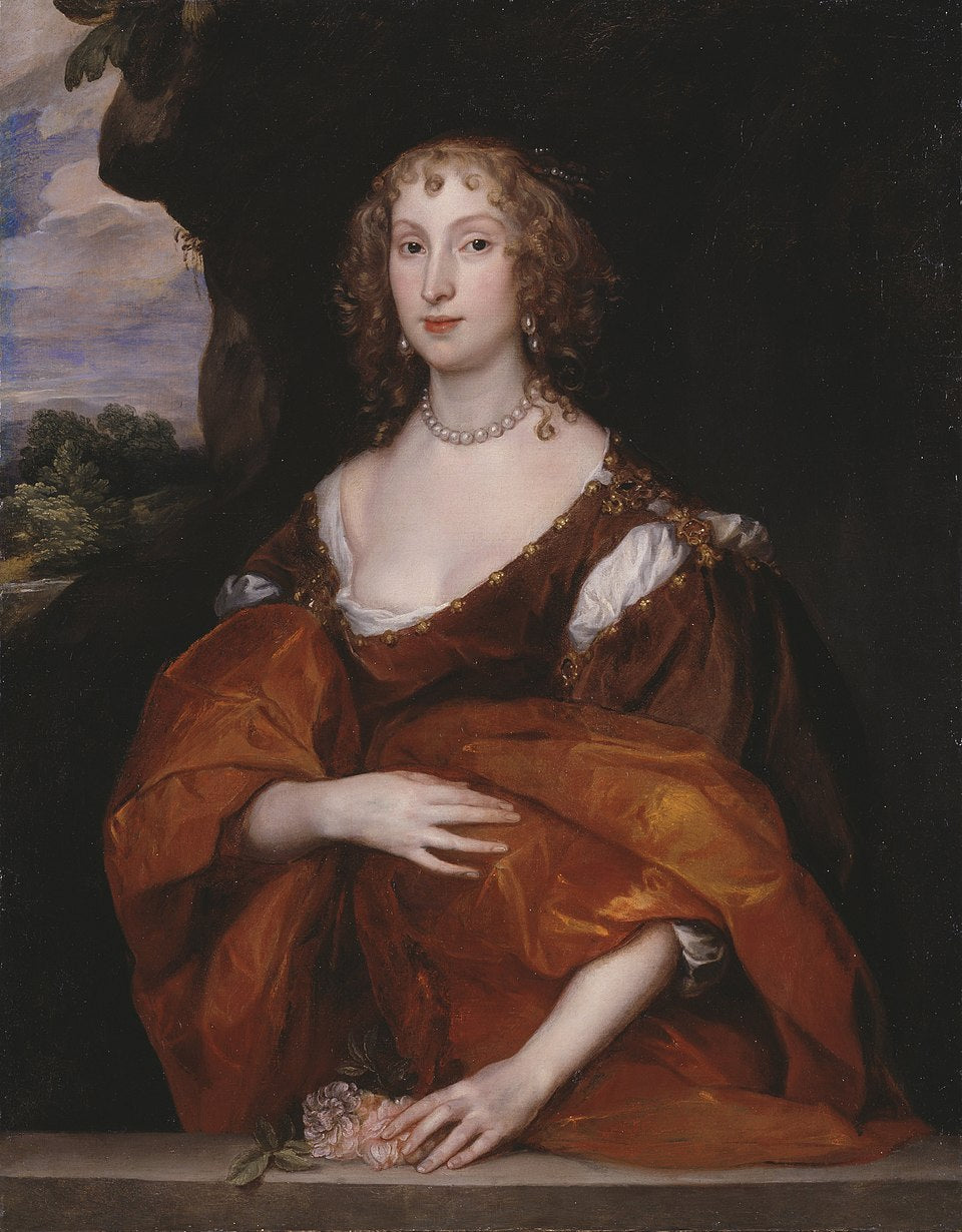 Anthony van Dyck Portrait of Mary Hill, Lady Killigrew - Hand Painted Oil Painting