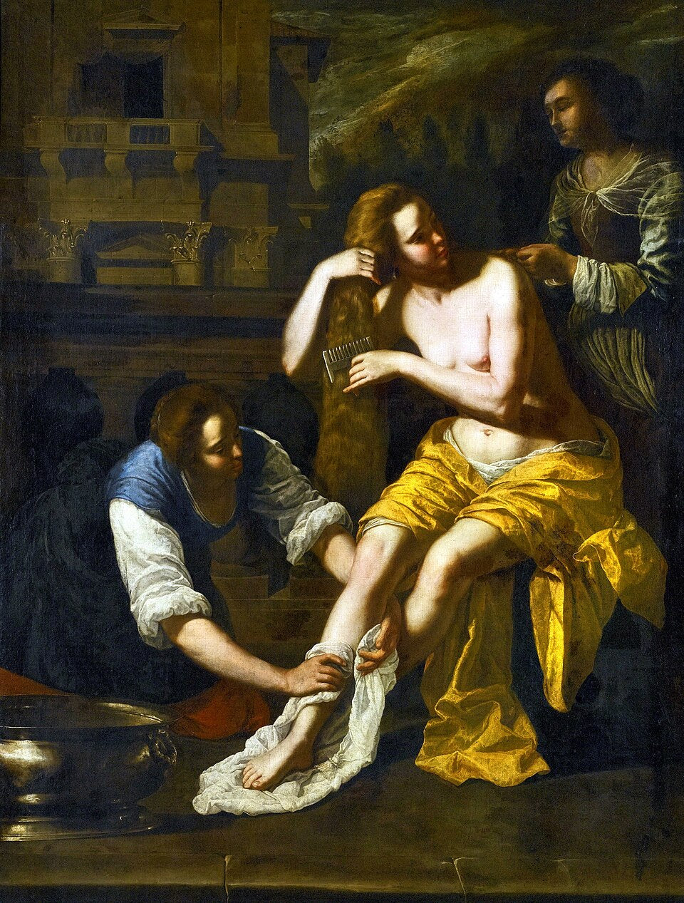 Artemisia Gentileschi Bathsheba - Hand Painted Oil Painting