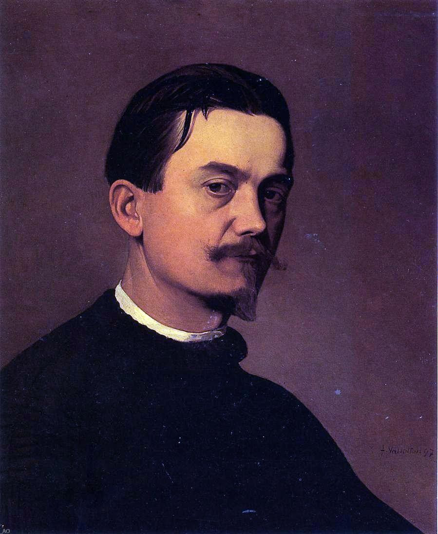 Felix Vallotton Self Portrait - Hand Painted Oil Painting