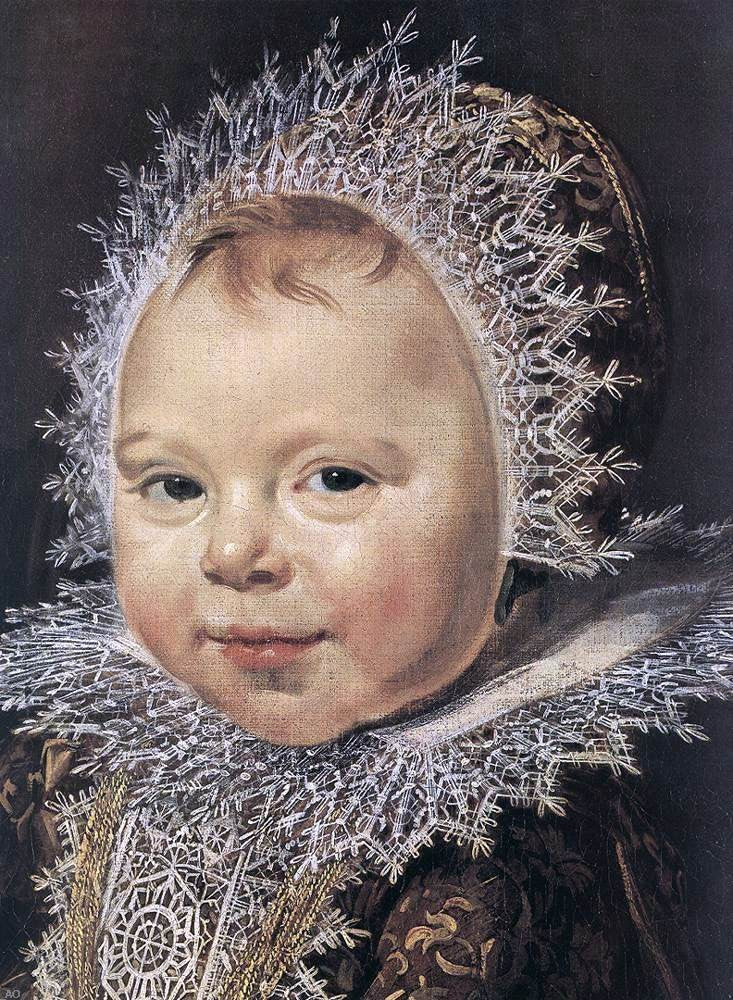 Frans Hals Catharina Hooft with her Nurse (detail) - Hand Painted Oil Painting