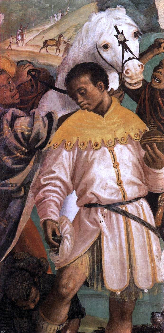 Gaudenzio Ferrari The Moor King (detail) - Hand Painted Oil Painting