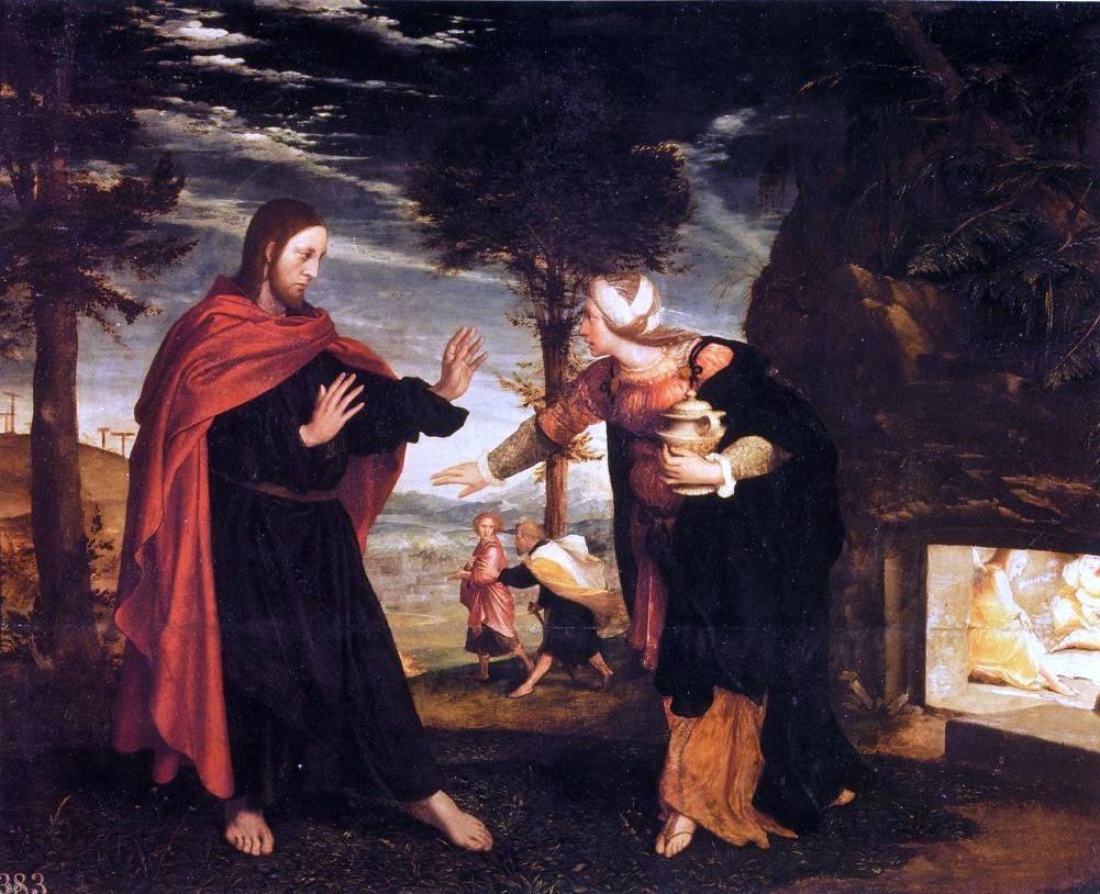 The Younger Hans Holbein Noli Me Tangere - Hand Painted Oil Painting