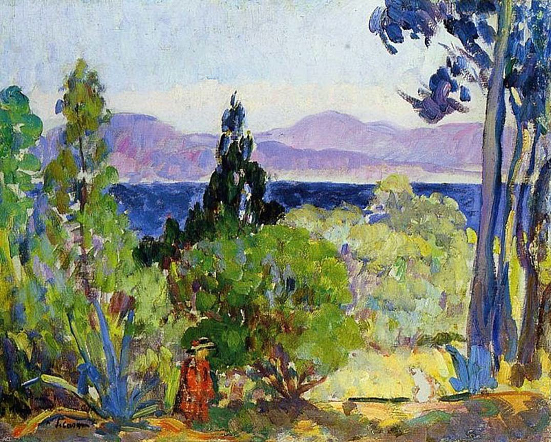 Henri Lebasque Landscape - Hand Painted Oil Painting