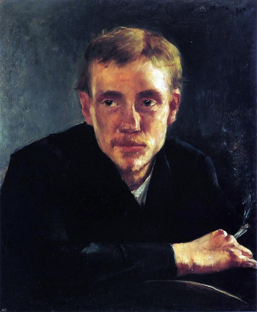 Lovis Corinth Portrait of the Painter - Hand Painted Oil Painting