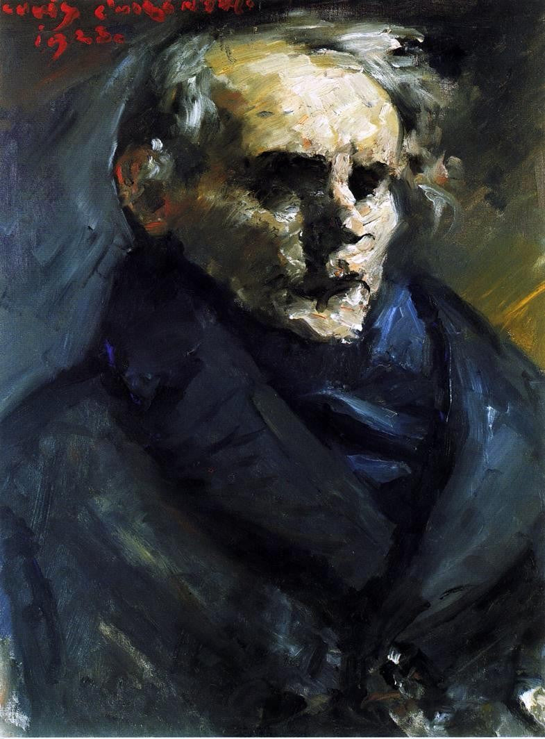 Lovis Corinth Portrait of the Painter Bernt Gronvold - Hand Painted Oil Painting