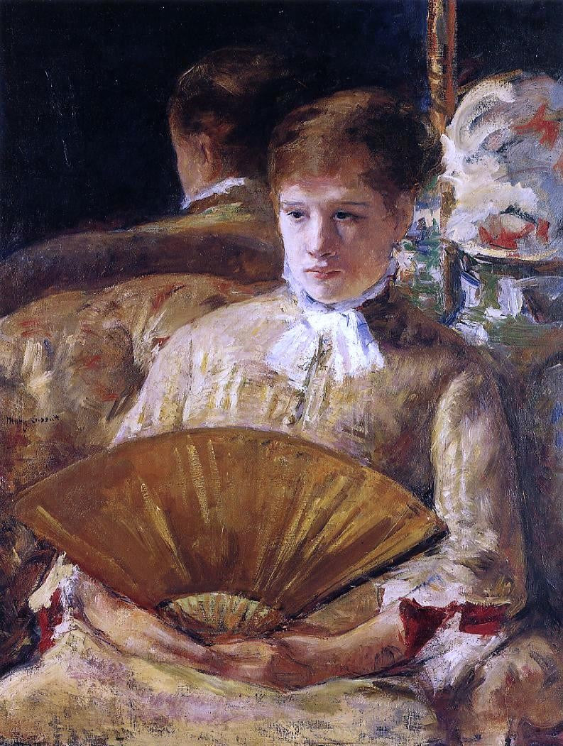 Mary Cassatt Portrait of a Lady (also known as Miss Mary Ellison) - Hand Painted Oil Painting