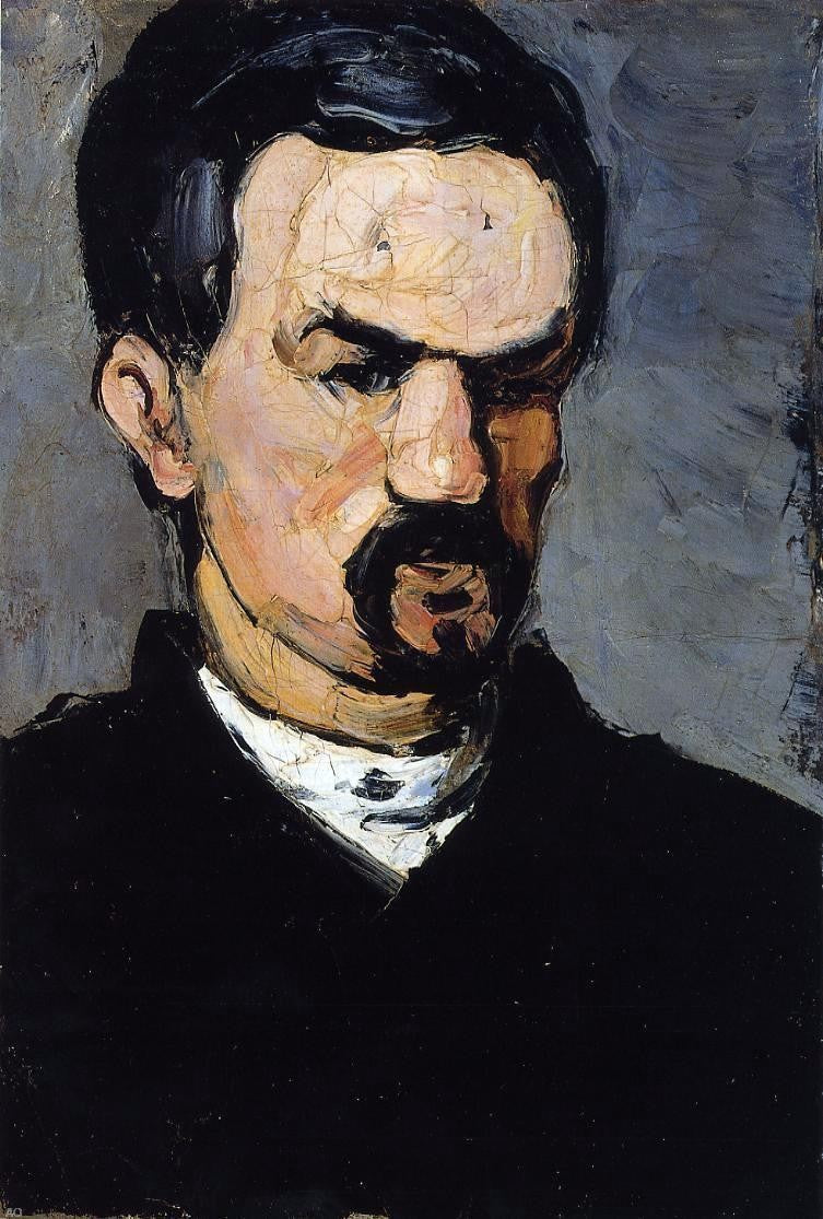 Paul Cezanne Uncle Dominique - Hand Painted Oil Painting