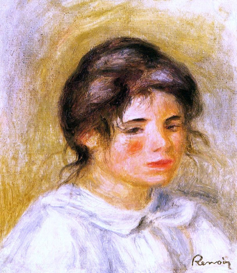 Pierre Auguste Renoir Portrait of Gabrielle - Hand Painted Oil Painting