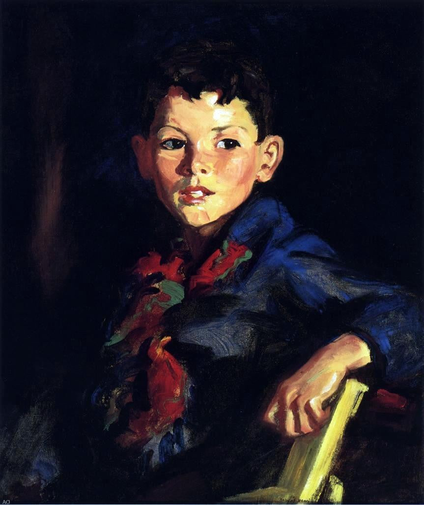 Robert Henri Irish Boy (Thomas Cafferty) - Hand Painted Oil Painting