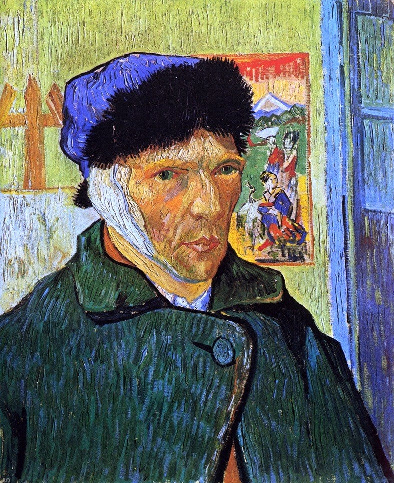 Vincent Van Gogh Self Portrait with Bandaged Ear - Hand Painted Oil Painting