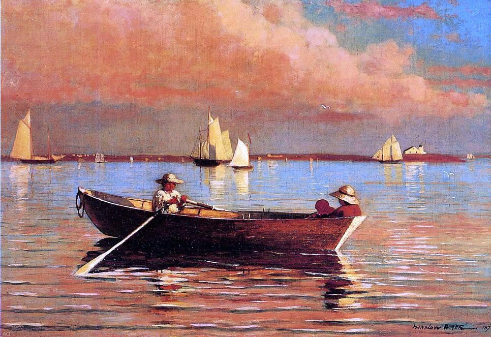  Winslow Homer Gloucester Harbor - Hand Painted Oil Painting