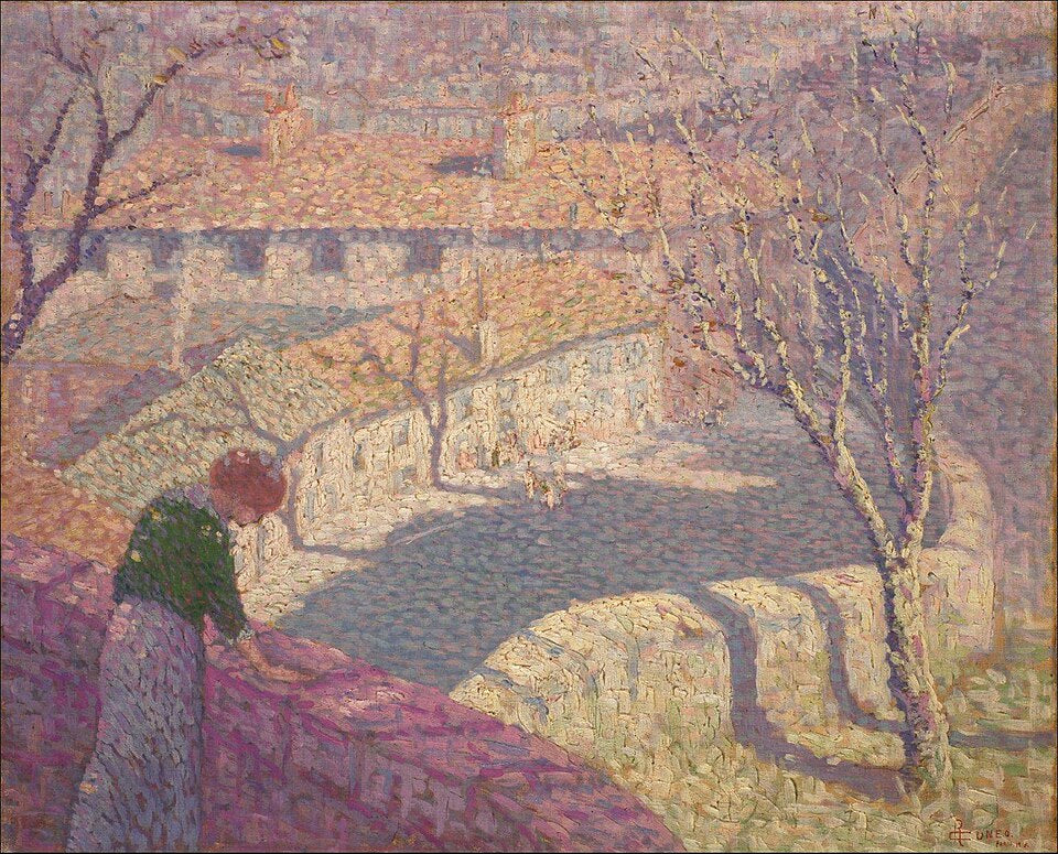 Rinaldo Cuneo Belle View, France - Hand Painted Oil Painting