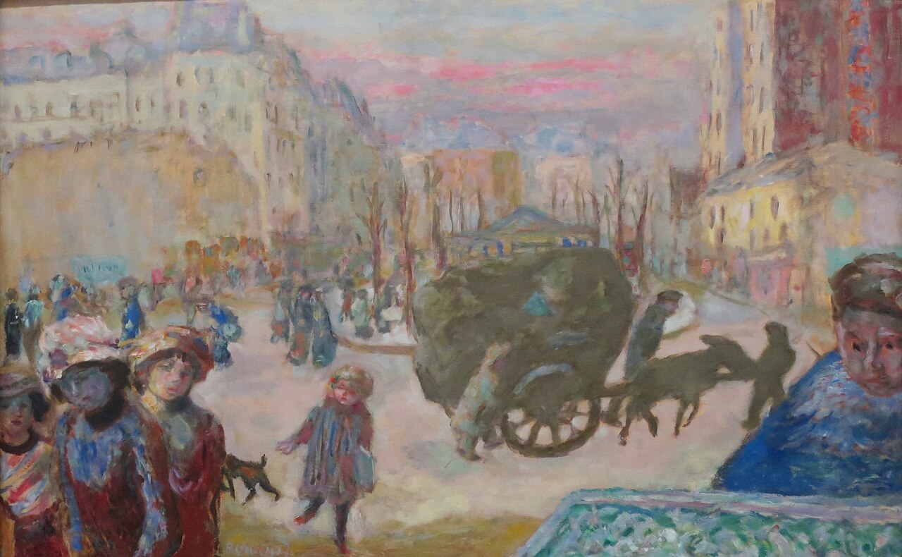 Pierre Bonnard Morning in Paris - Hand Painted Oil Painting