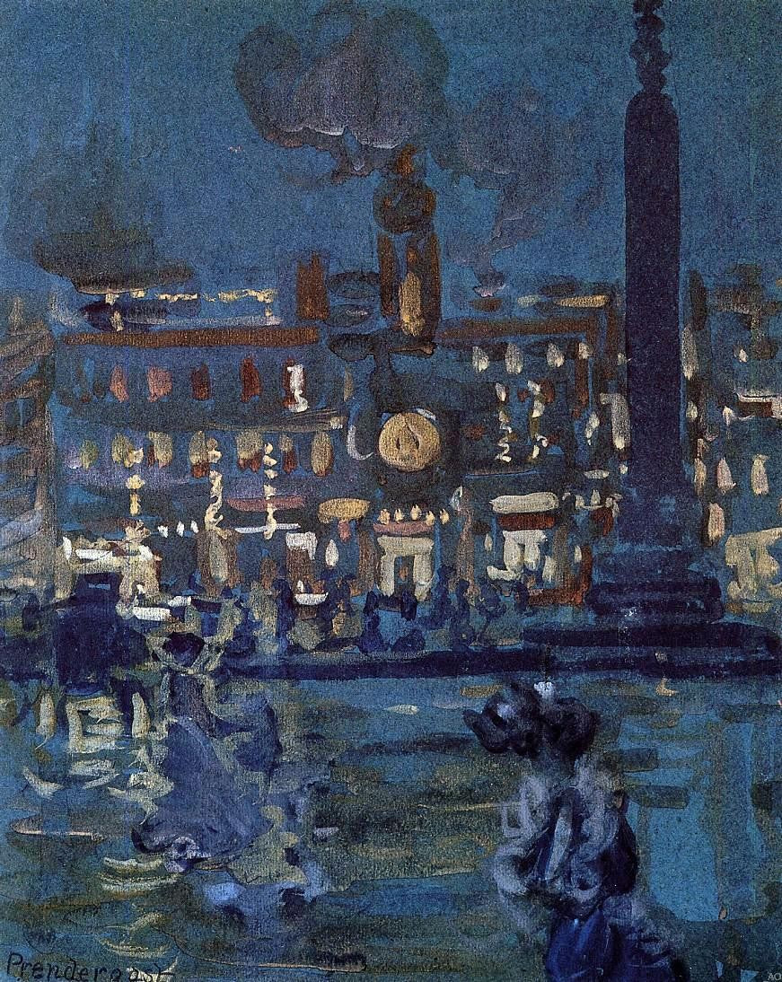 Maurice Prendergast Paris - Hand Painted Oil Painting